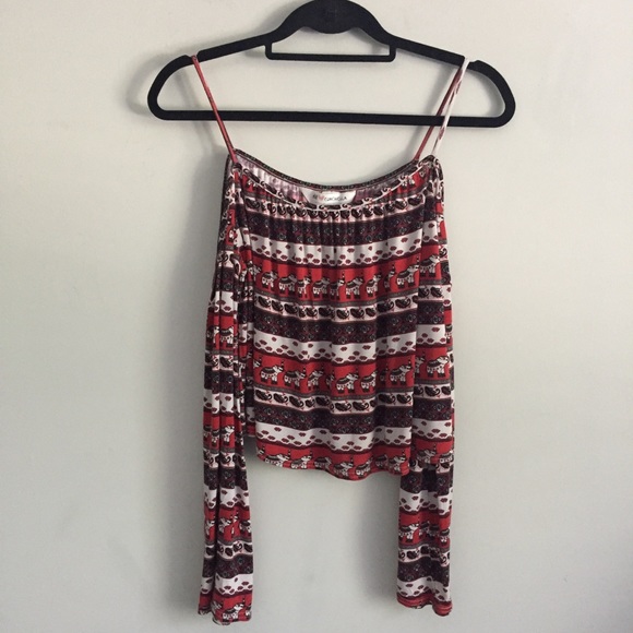 DONATED! H&M Coachella Boho Off Shoulder Top - Picture 3 of 8